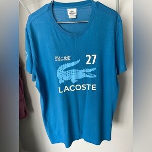 Lacoste Vibrant Blue Tee